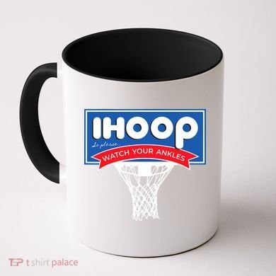 IHOOP So Please Watch Your Ankles Funny Basketball Coffee Mug