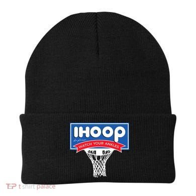 IHOOP So Please Watch Your Ankles Funny Basketball Beanie