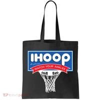 IHOOP So Please Watch Your Ankles Funny Basketball Tote Bag thumb 0