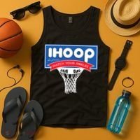 IHOOP So Please Watch Your Ankles Funny Basketball Tank Top thumb 4