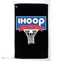 IHOOP So Please Watch Your Ankles Funny Basketball Golf Towel thumb 0