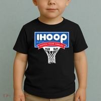 IHOOP So Please Watch Your Ankles Funny Basketball Toddler T-Shirt thumb 2