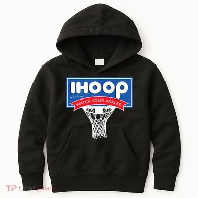 IHOOP So Please Watch Your Ankles Funny Basketball Kids Hoodie