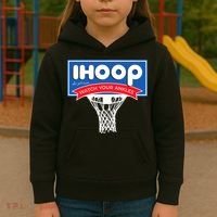 IHOOP So Please Watch Your Ankles Funny Basketball Kids Hoodie thumb 3