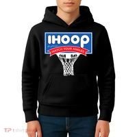 IHOOP So Please Watch Your Ankles Funny Basketball Kids Hoodie thumb 4