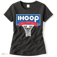 IHOOP So Please Watch Your Ankles Funny Basketball Women's T-Shirt thumb 0