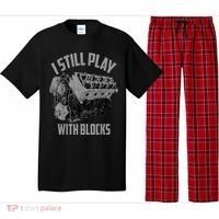 I Still Play With Blocks Racing Maintenance Man Pajama Set thumb 0