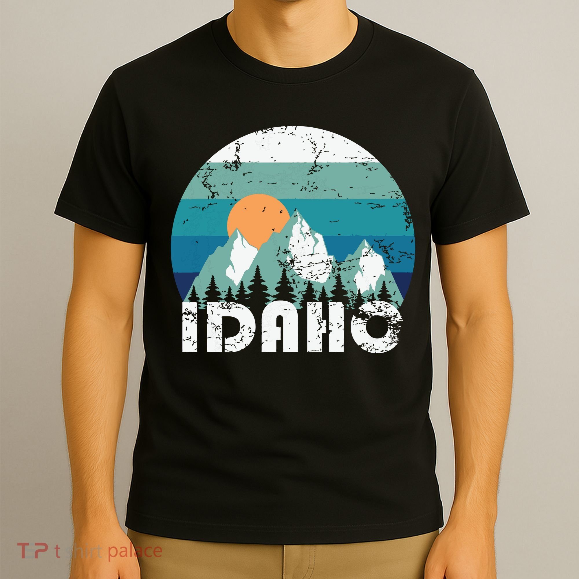 Idaho State Retro Vintage T-Shirt