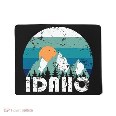 Idaho State Retro Vintage Mousepad
