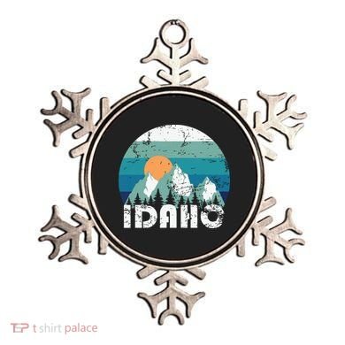 Idaho State Retro Vintage Ornament