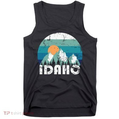Idaho State Retro Vintage Tank Top