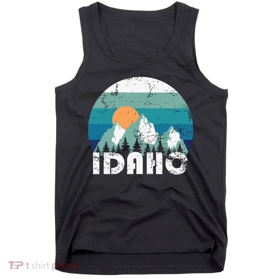 Idaho State Retro Vintage Tank Top
