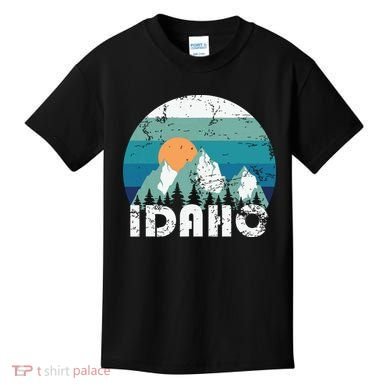 Idaho State Retro Vintage Kids T-Shirt
