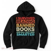 I Survived Reading Banned Books All I Got Was Smarter Hoodie thumb 0