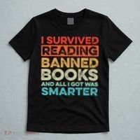 I Survived Reading Banned Books All I Got Was Smarter T-Shirt thumb 5