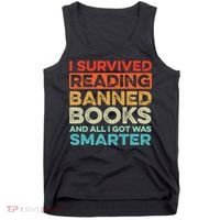 I Survived Reading Banned Books All I Got Was Smarter Tank Top thumb 0