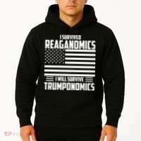 I Survived Reaganomics I Will Survive Trumponomics Hoodie thumb 2