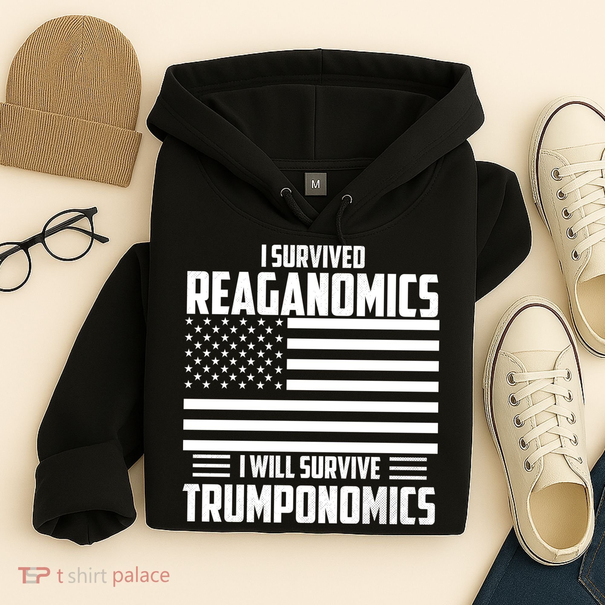 I Survived Reaganomics I Will Survive Trumponomics Hoodie