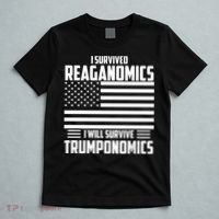I Survived Reaganomics I Will Survive Trumponomics T-Shirt thumb 5