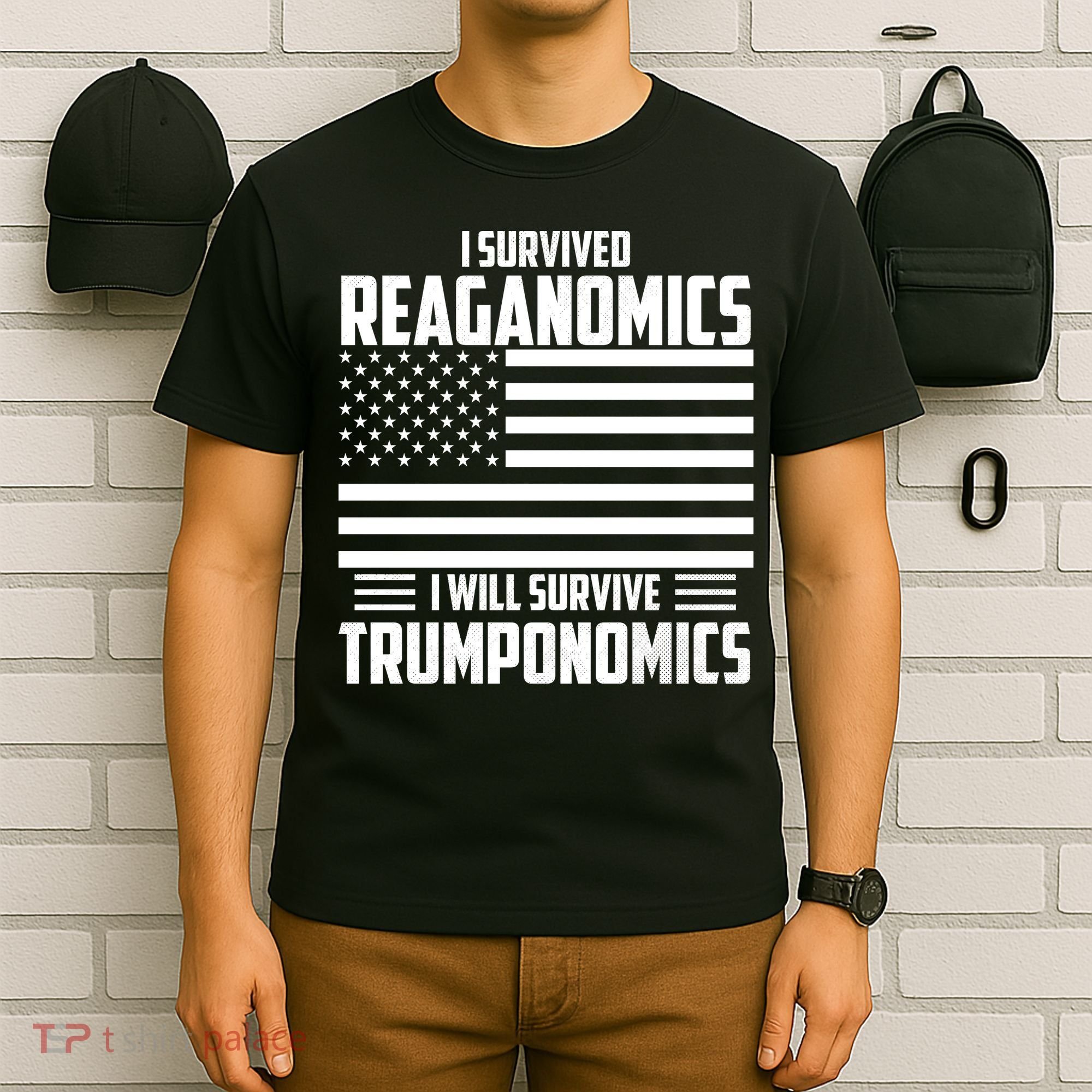 I Survived Reaganomics I Will Survive Trumponomics T-Shirt