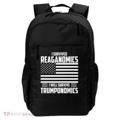 I Survived Reaganomics I Will Survive Trumponomics Backpack