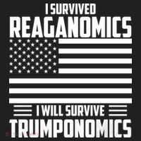 I Survived Reaganomics I Will Survive Trumponomics Beanie thumb 2