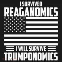 I Survived Reaganomics I Will Survive Trumponomics Pajama Set thumb 2