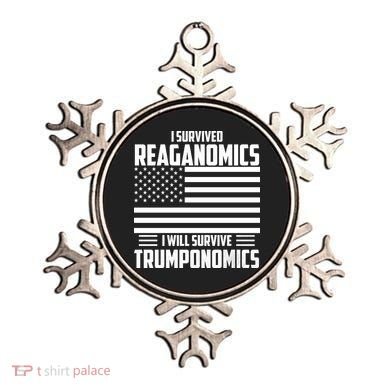I Survived Reaganomics I Will Survive Trumponomics Ornament