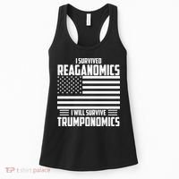 I Survived Reaganomics I Will Survive Trumponomics Women's Tank Top thumb 0