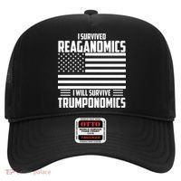 I Survived Reaganomics I Will Survive Trumponomics Hat thumb 0