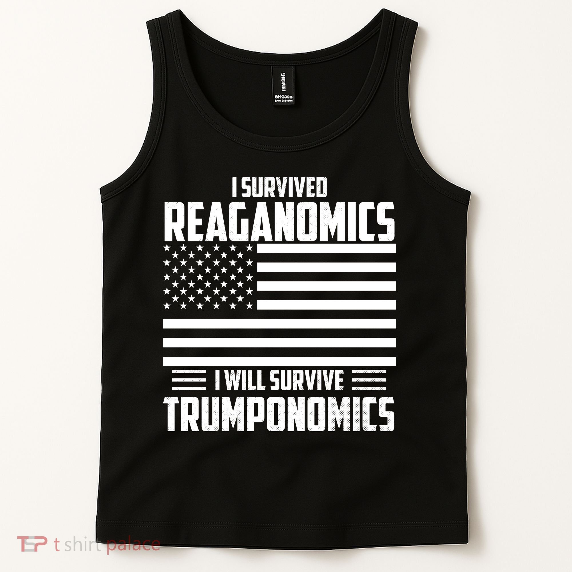 I Survived Reaganomics I Will Survive Trumponomics Tank Top