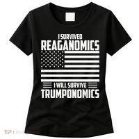 I Survived Reaganomics I Will Survive Trumponomics Women's T-Shirt thumb 0
