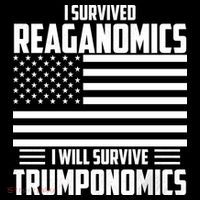I Survived Reaganomics I Will Survive Trumponomics Women's T-Shirt thumb 6