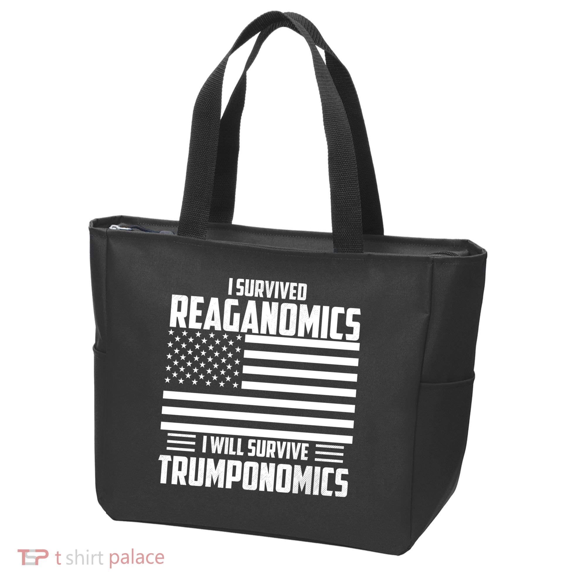 I Survived Reaganomics I Will Survive Trumponomics Tote Bag