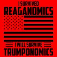 I Survived Reaganomics I Will Survive Trumponomics Santa Hat thumb 1