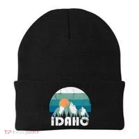 Idaho State Retro Vintage Cool Gift Beanie thumb 0