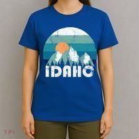 Idaho State Retro Vintage Cool Gift T-Shirt thumb 4
