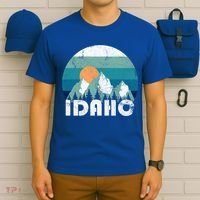 Idaho State Retro Vintage Cool Gift T-Shirt thumb 6