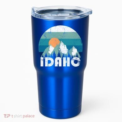 Idaho State Retro Vintage Cool Gift Tumbler