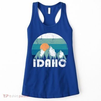 Idaho State Retro Vintage Cool Gift Women's Tank Top