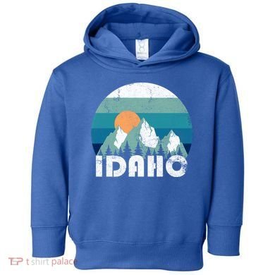 Idaho State Retro Vintage Cool Gift Toddler Hoodie