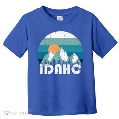 Idaho State Retro Vintage Cool Gift Toddler T-Shirt