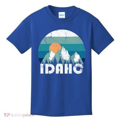 Idaho State Retro Vintage Cool Gift Kids T-Shirt