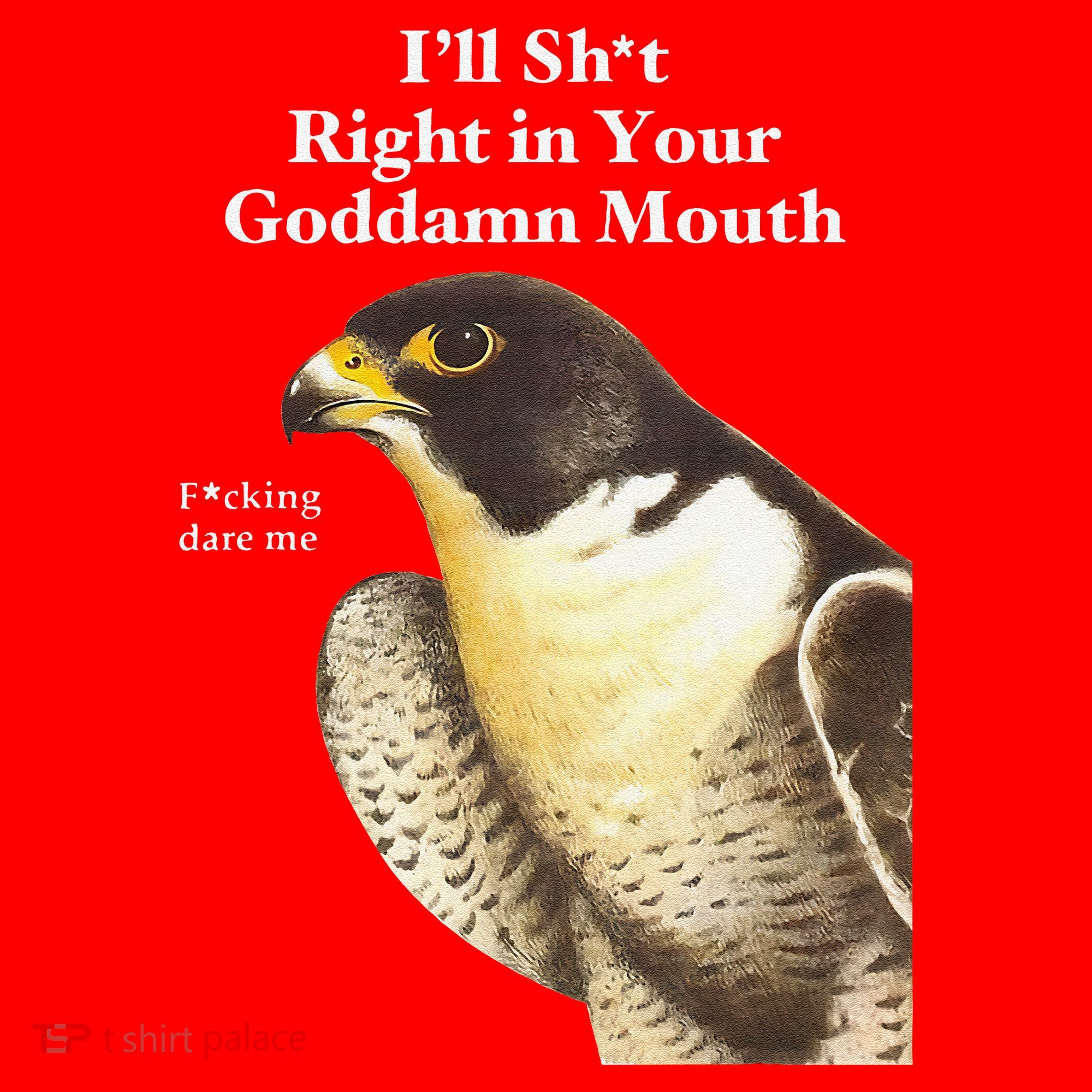 I’Ll Sht Right In Your Goddamn Mouth Funny Saying Quote Gift Santa Hat
