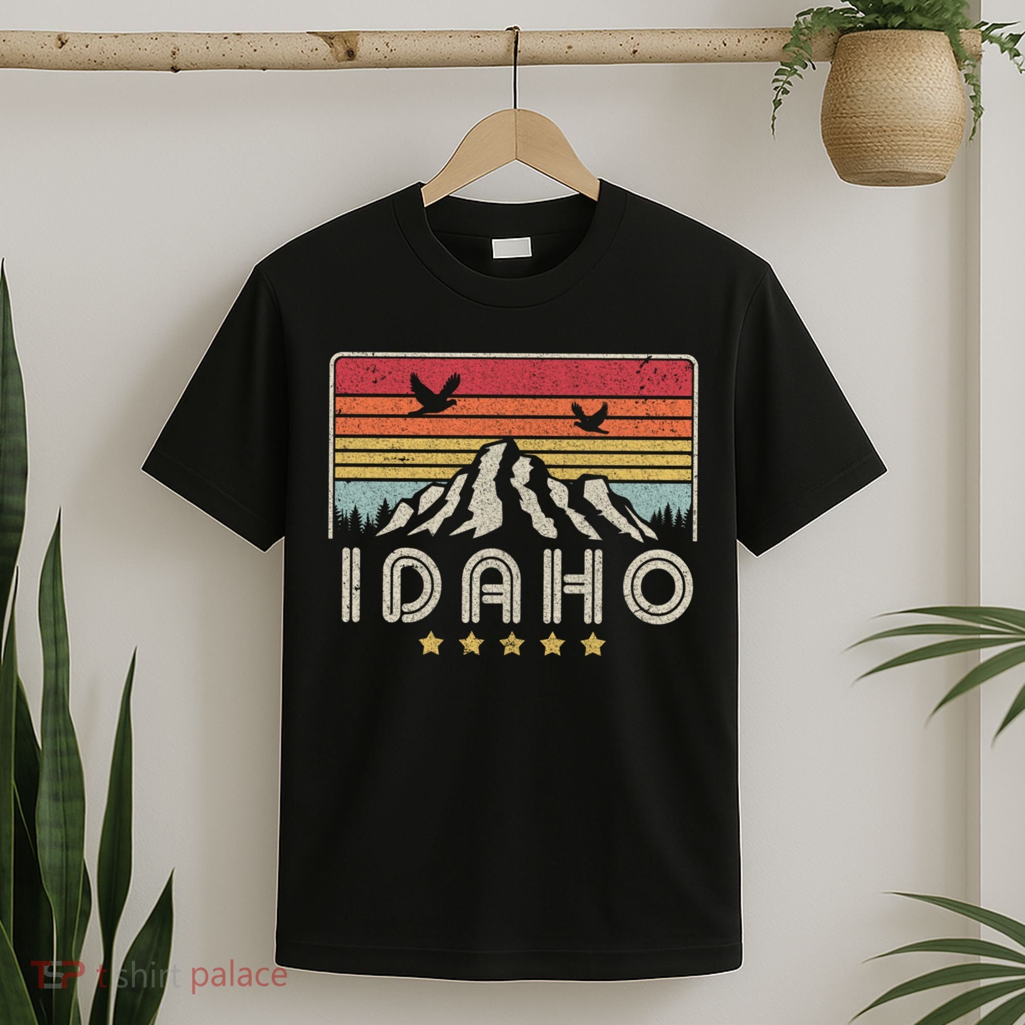 Idaho Shirt. Retro Style ID, USA T-Shirt