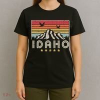 Idaho Shirt. Retro Style ID, USA T-Shirt thumb 4