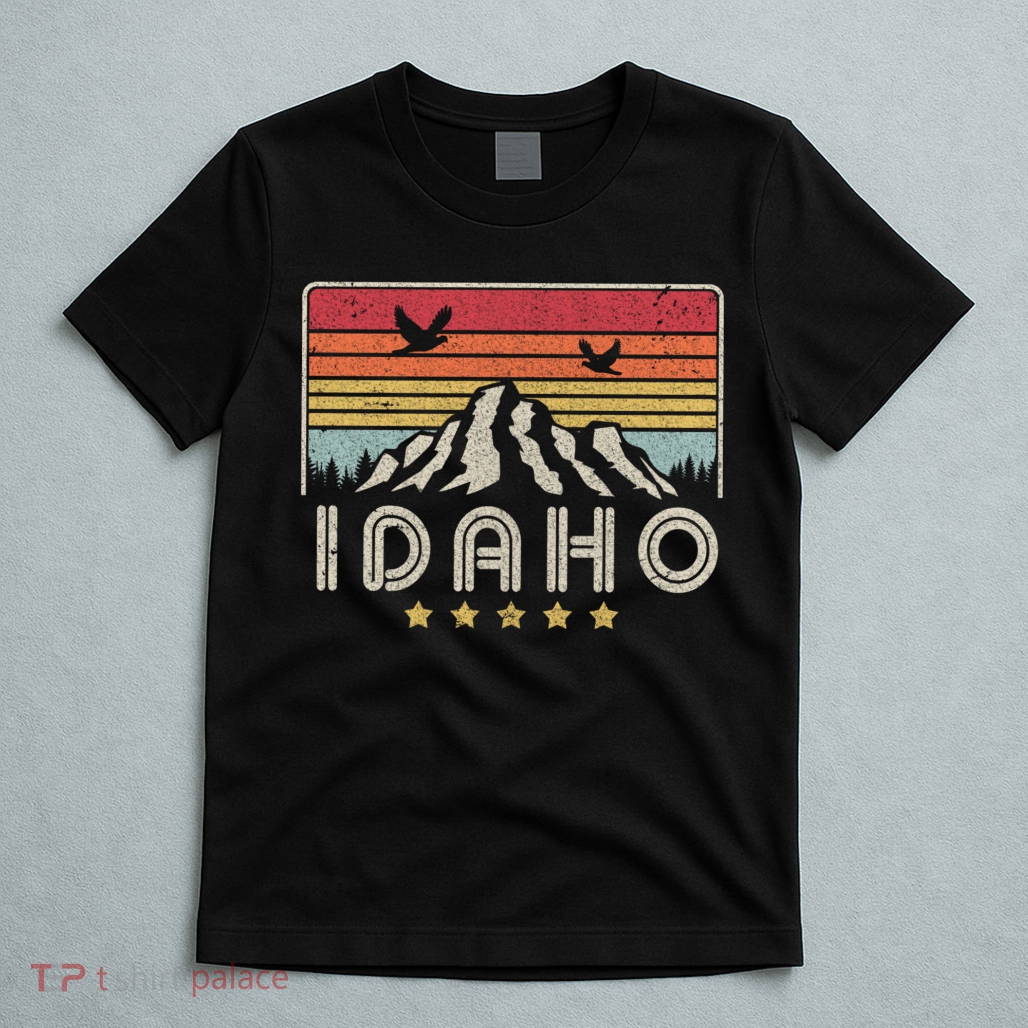 Idaho Shirt. Retro Style ID, USA T-Shirt