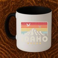 Idaho Shirt. Retro Style ID, USA Coffee Mug thumb 2
