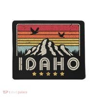 Idaho Shirt. Retro Style ID, USA Mousepad thumb 0