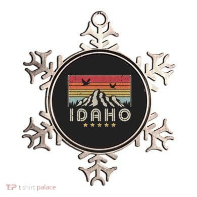 Idaho Shirt. Retro Style ID, USA Ornament